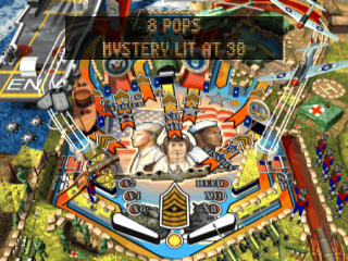 Patriotic Pinball (screenshot)