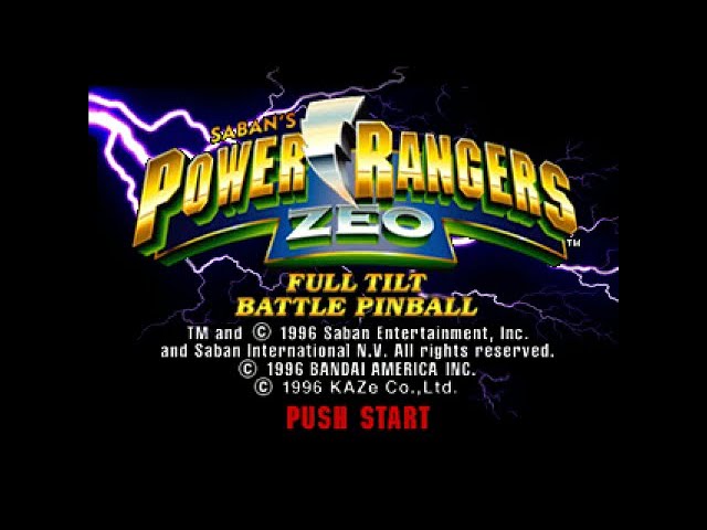 Full Tilt Battle Pinball – Saban’s Power Rangers Zeo