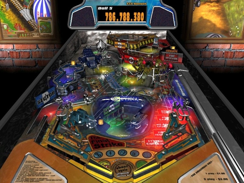 Soldiers of the Universe (Nvidia Pinball)