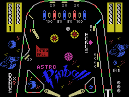 Astro Pinball (screenshot)