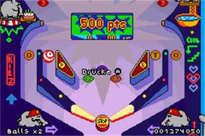Ottifanten Pinball (screenshot)