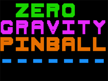 Zero Gravity Pinball (screenshot)
