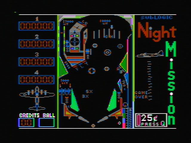 Night Mission Pinball (screenshot)
