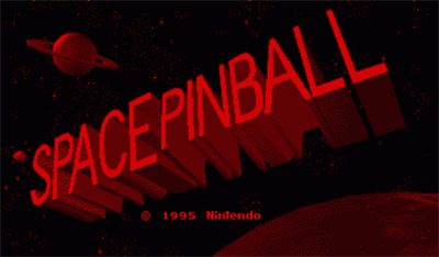 Space Pinball (screenshot)