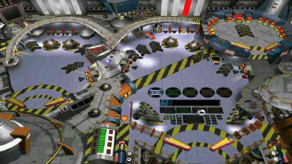 3-D Ultra Pinball (screenshot)