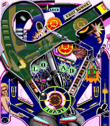 Super Pinball Action (screenshot)