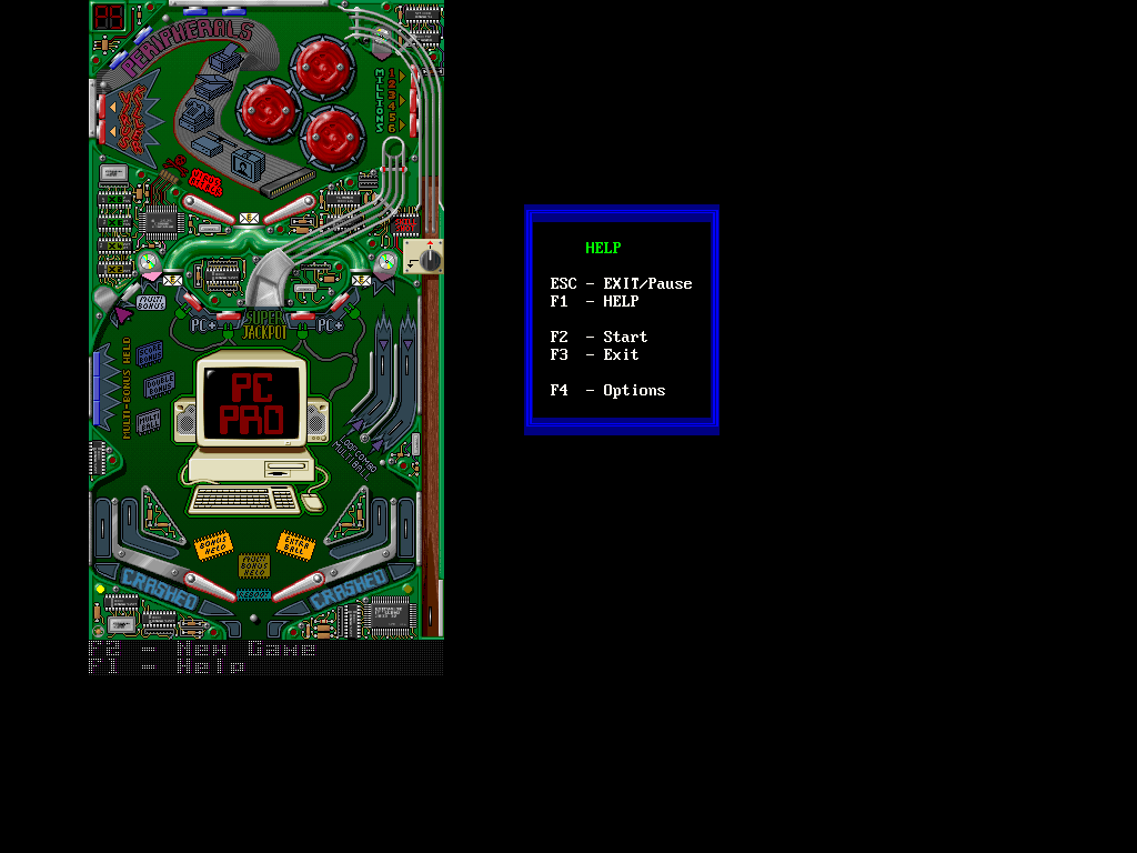 Electronic Pinball (screenshot)