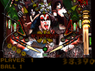 KISS Pinball (screenshot)