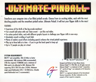 Ultimate Pinball (poster)