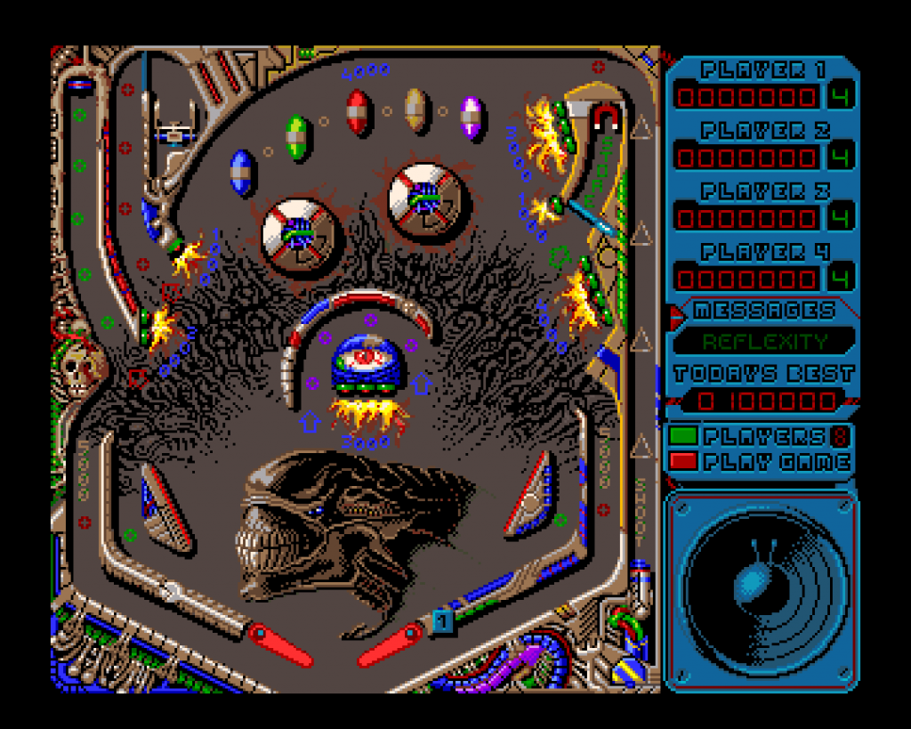 Reflexity Pinball Challenge (screenshot)