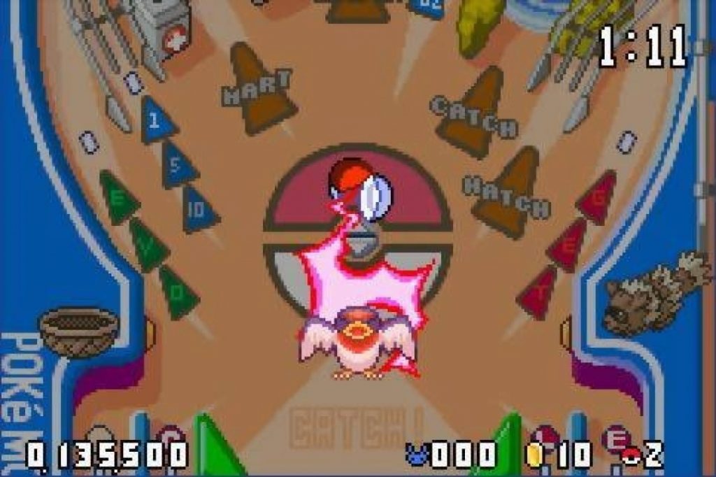 Pokémon Pinball: Ruby & Sapphire (screenshot)