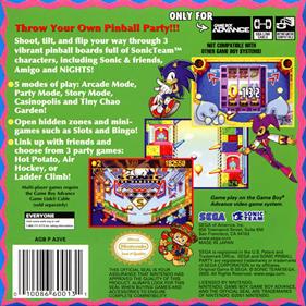 Sonic Pinball Party (poster)
