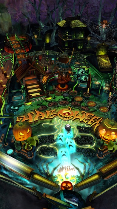 Halloween Pinball (screenshot)