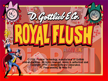 Royal Flush Pinball (screenshot)