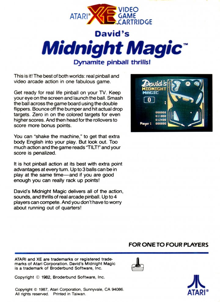 David’s Midnight Magic (poster)