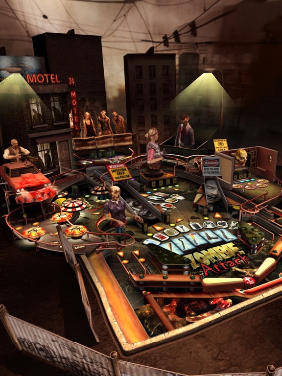 Zombie Attack PInball (screenshot)