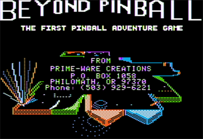 Beyond Pinball