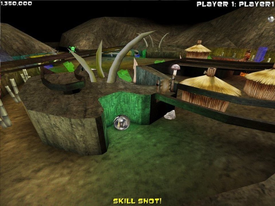Adventure Pinball: Forgotten Island (screenshot)