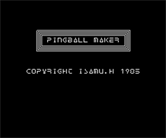 Pinball Maker (screenshot)