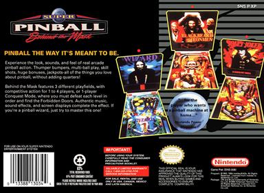 Super Pinball: Behind the Mask (poster)