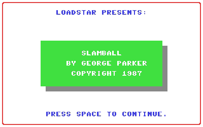 Slamball (screenshot)
