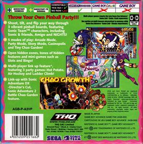 Sonic Pinball Party (poster)