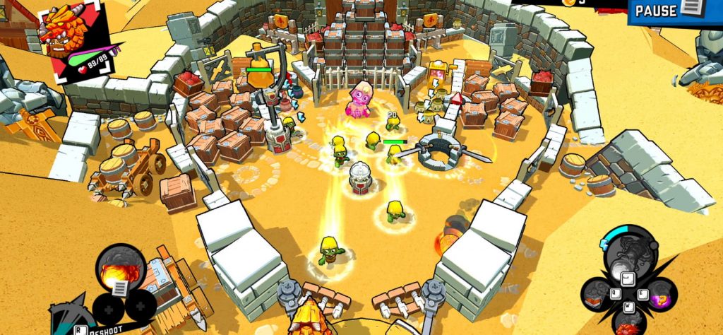 Zombie Rollerz: Pinball Heroes (screenshot)