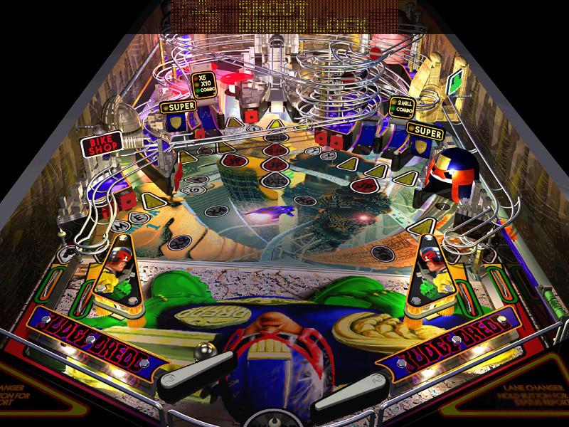 Judge Dredd Pinball (screenshot)