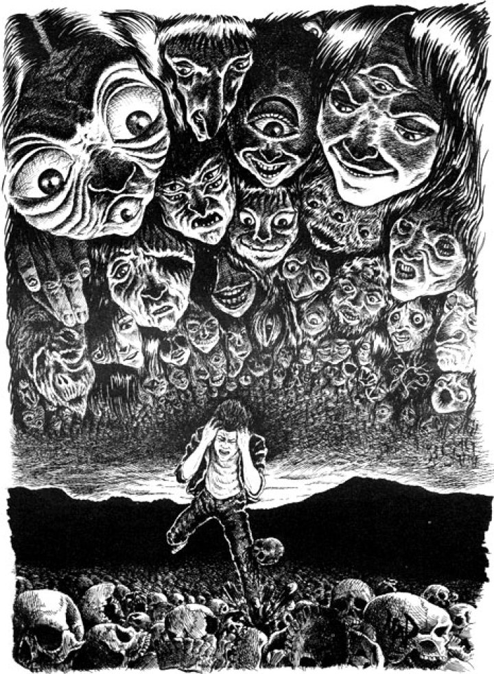 Screaming Mad George’s ParanoiaScape (poster)