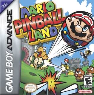 Mario Pinball Land (poster)