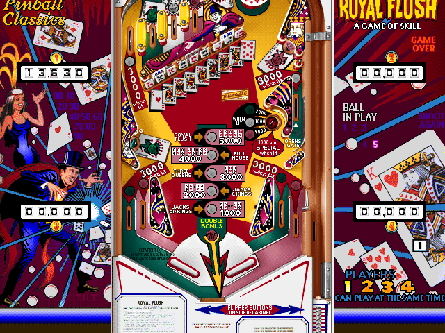 Royal Flush Pinball (screenshot)
