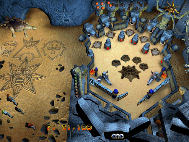 3-D Ultra Pinball (screenshot)