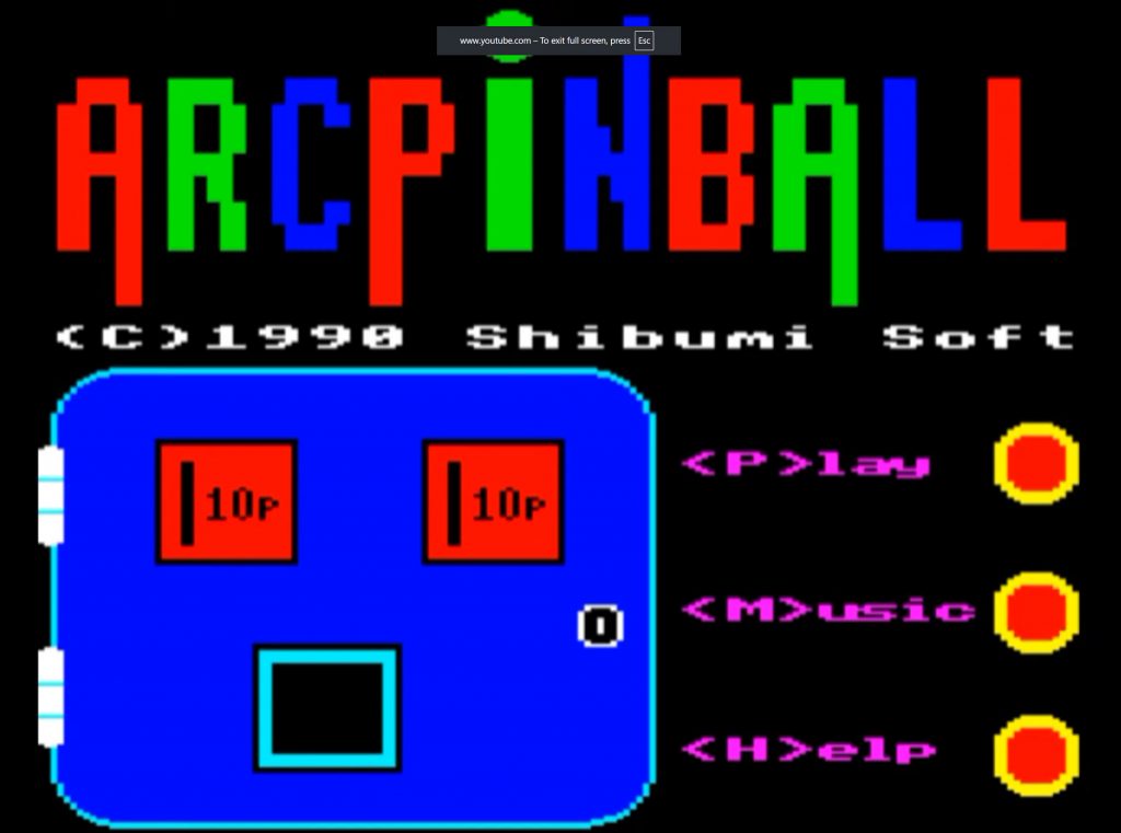 Arc Pinball