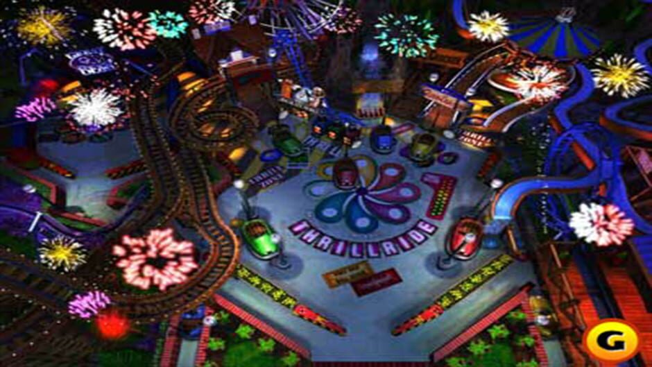 3-D Ultra Pinball: Thrillride (screenshot)