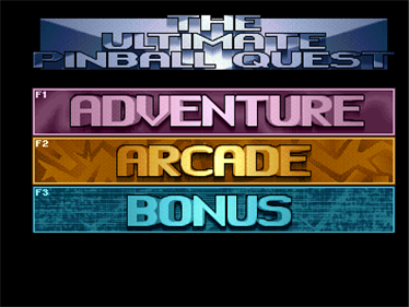 The Ultimate Pinball Quest (Living Ball) (screenshot)