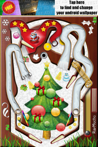 Pinball Xmas Edition (screenshot)