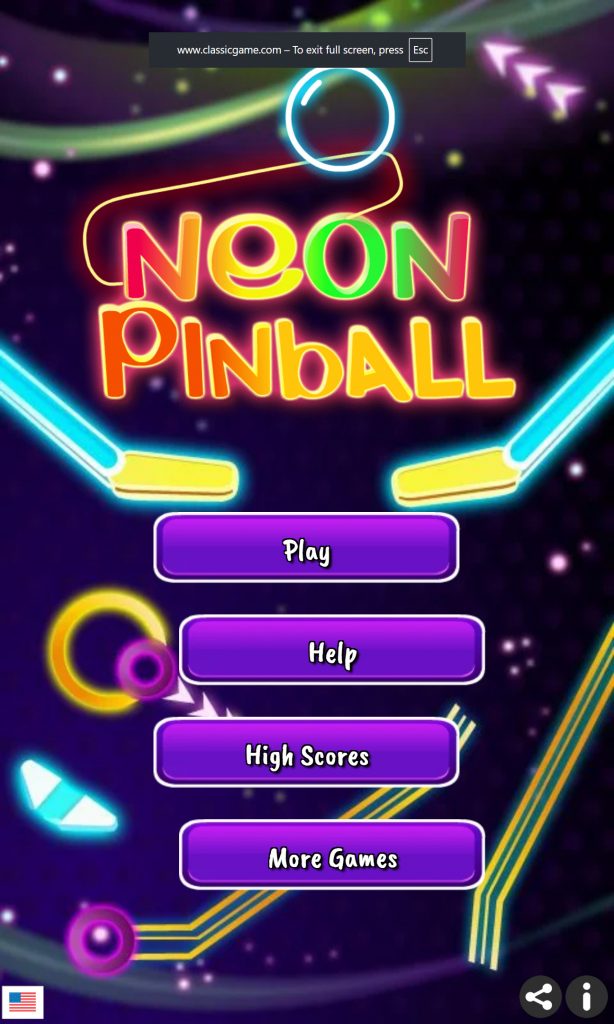 Neon Pinball