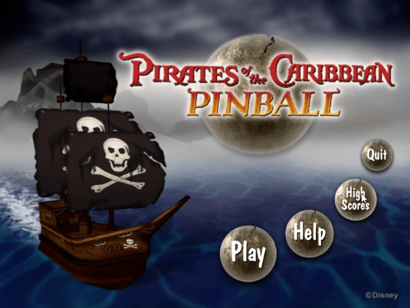Pirates Of The Caribbean Pinball