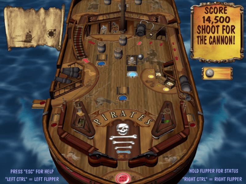 Pirates Of The Caribbean Pinball (screenshot)