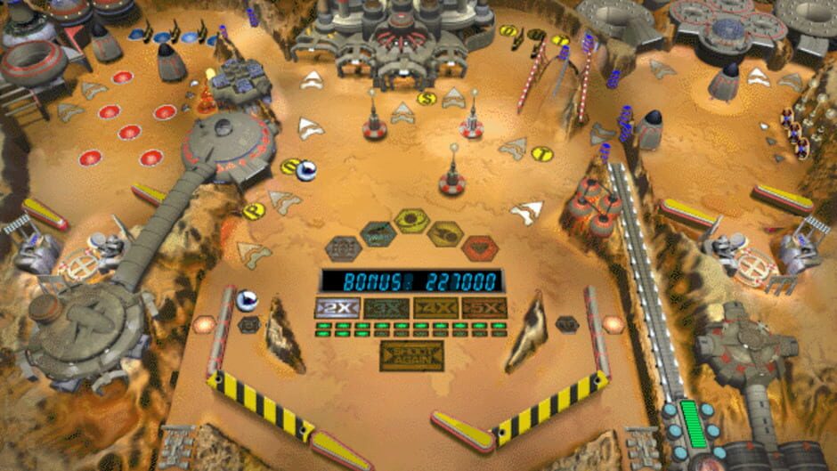 3-D Ultra Pinball (screenshot)