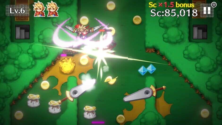Brave Pinball (screenshot)