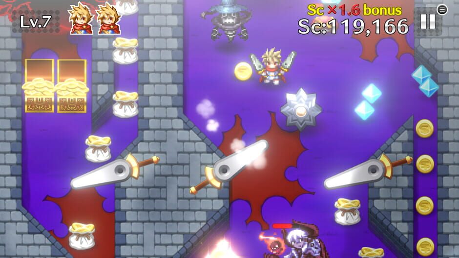 Brave Pinball (screenshot)