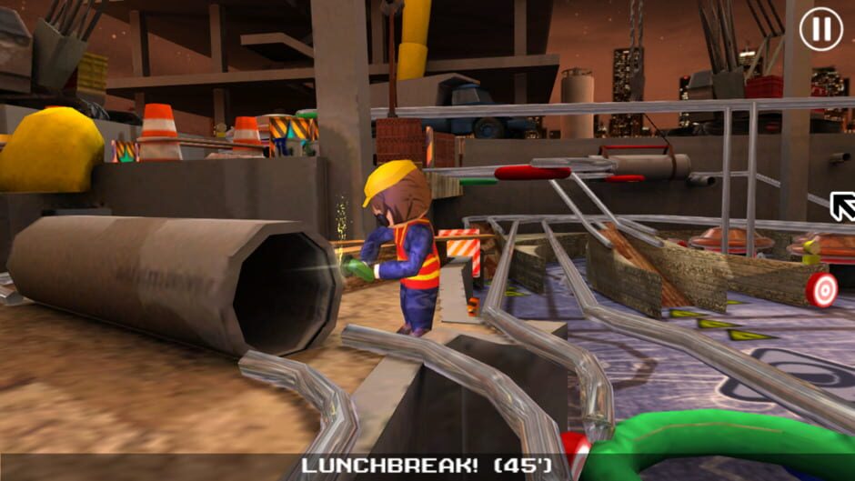 Pinball League: Hardhat Zone (screenshot)