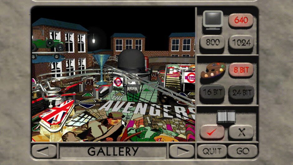The Avengers Pinball (screenshot)