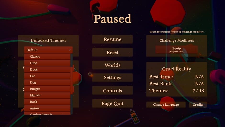A Pinball Game That Makes You Mad (screenshot)