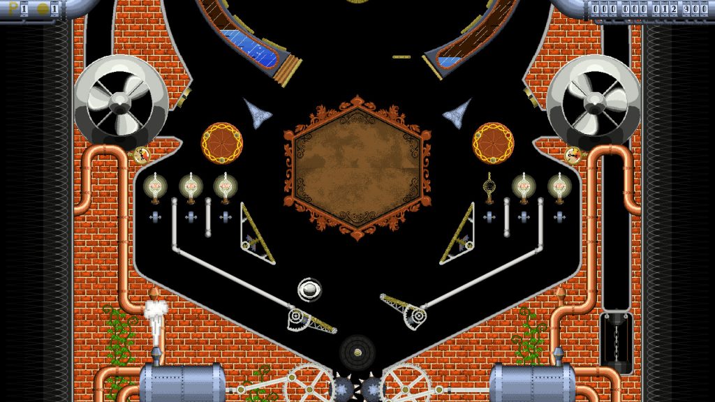 Super Steampunk Pinball 2D (screenshot)