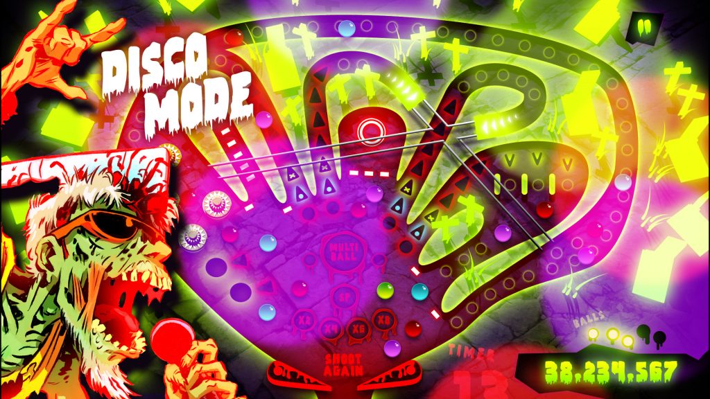 Zombie Pinball (screenshot)
