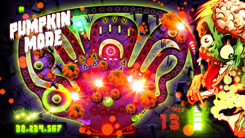 Zombie Pinball (screenshot)