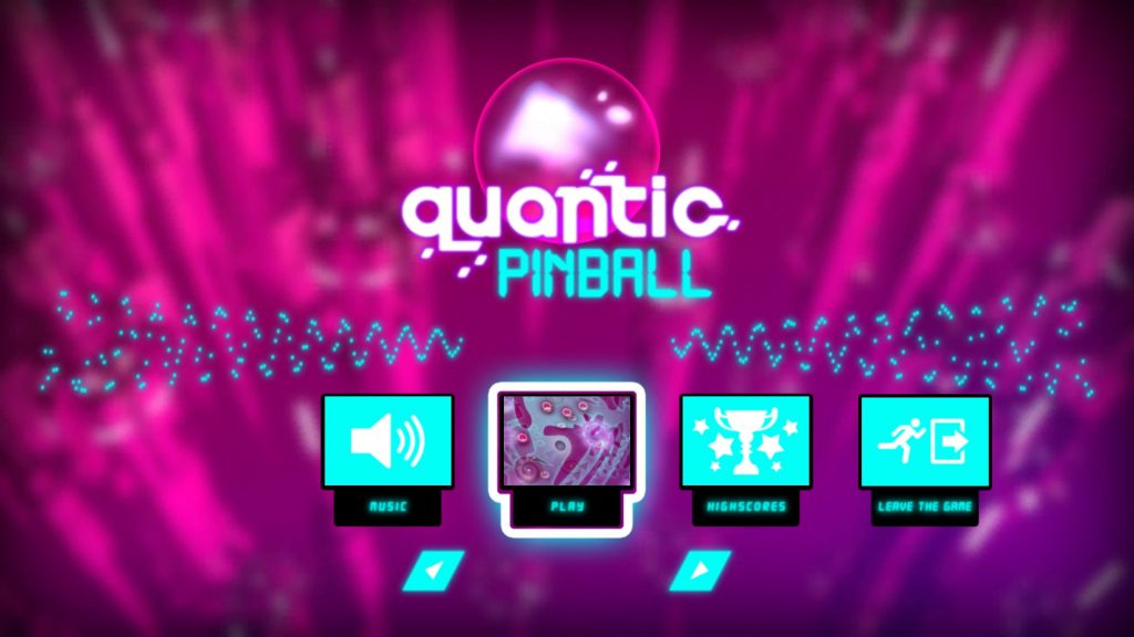 Quantic Pinball (screenshot)