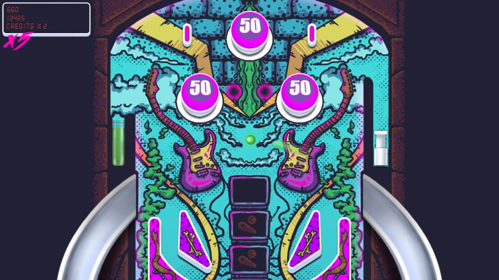 Hard Rock Pinball (screenshot)